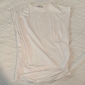 Abercrombie & Fitch White Tank Top
